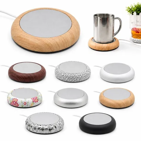 USB Coffee Mug Warmer with Auto Shut-Off, Electric Heating 2