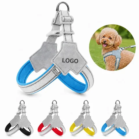 No Pull Dog Harness with Reflective Strips