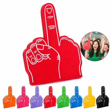 Lightweight EVA Foam Finger for Sporting Events & Rallies 2