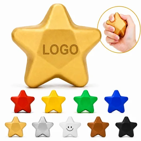 Mini Star Foam Stress Ball for Anxiety Relief and Focus