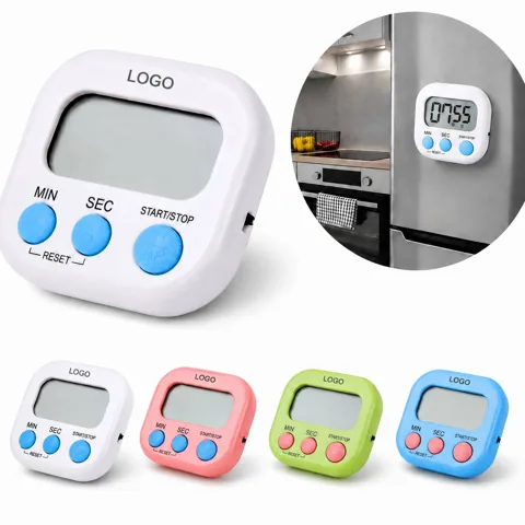 Large Screen Digital Timer with Magnetic Back and More