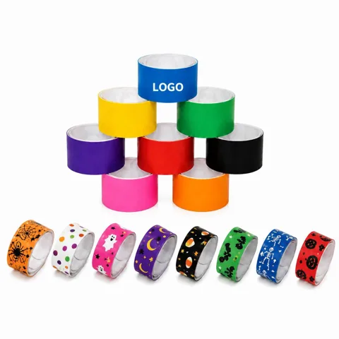 Waterproof Silicone Slap Bracelet for Everyday Fun
