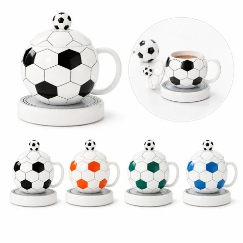 Football Design Ceramic Mug 14oz Coffee Tea Promotional Gift 2