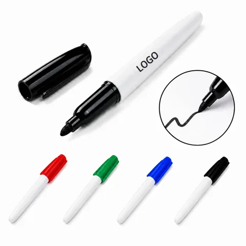 Quick-Dry Fine Tip Whiteboard Markers for Office & School