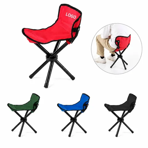 Ultralight Foldable Tripod Camping Chair for Outdoor Travel