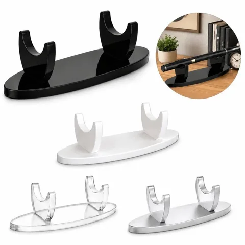 Eco Acrylic Pen Rack Transparent Multi-Tier Organizer for Everyday Use 2