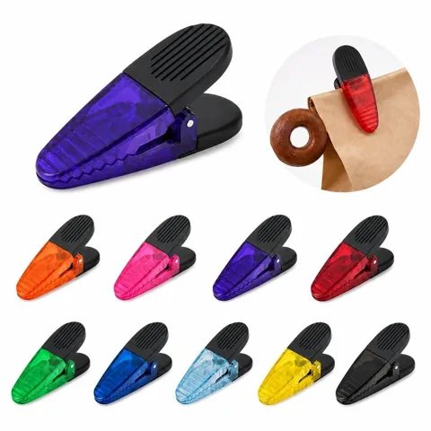 Strong Magnetic Chip Bag Clips for Refrigerator Organization 2
