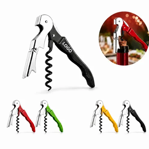 Stainless Steel Waiter Corkscrew with Foil Cutter and More