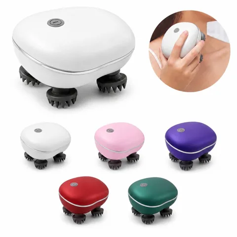Waterproof Cordless Electric Scalp Massager with Adjustable 2