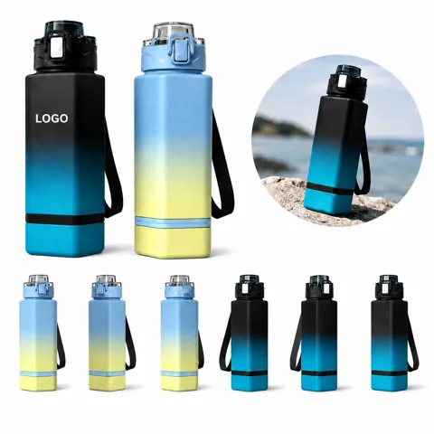 BPA-Free Copolyester Sports Water Bottle with Flip Top Lid