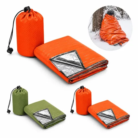 Waterproof Emergency Sleeping Bag for Camping Survival 2