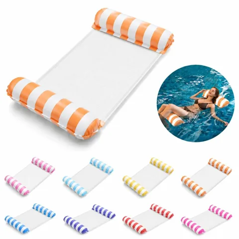 Inflatable Pool Float Hammock with Quick-Dry Fabric 2