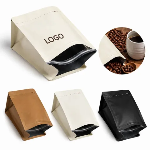 Custom Food Stand-Up Pouches with Resealable Zipper