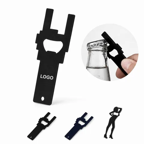 Stainless Steel Painted Football Beer Bottle Opener