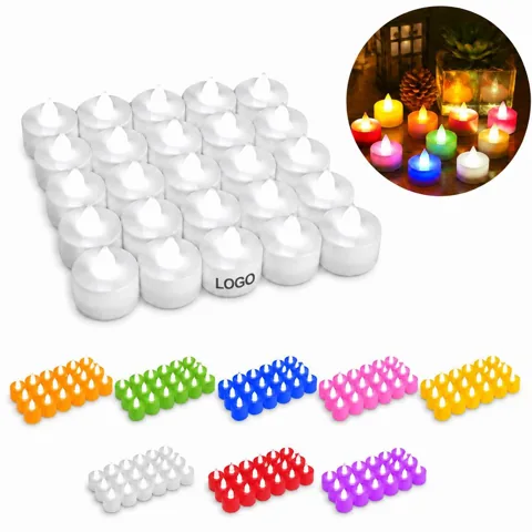 Flicker-Free LED Tealights for Cozy Home Decor