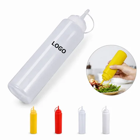 Spill-Proof Squeeze Bottle for Precise Liquid Dispensing