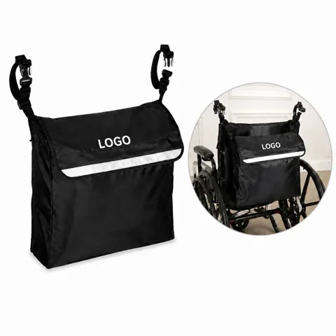 Waterproof Wheelchair Back Bag with Multiple Compartments