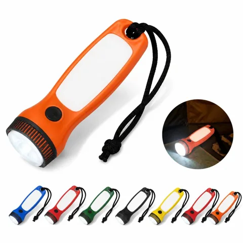 Magnetic LED Keychain Flashlight with Hands-Free Metal 2