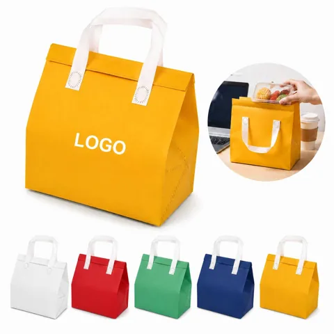 Insulated Non-Woven Tote Bag with Aluminum Foil Lining