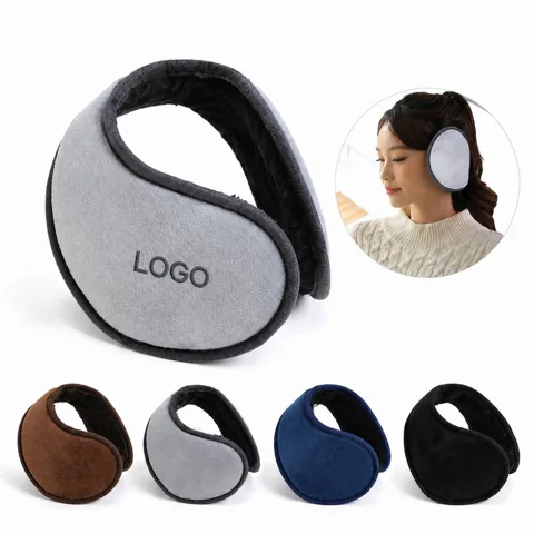 Windproof Plush Earmuffs for Winter Outdoor Warmth