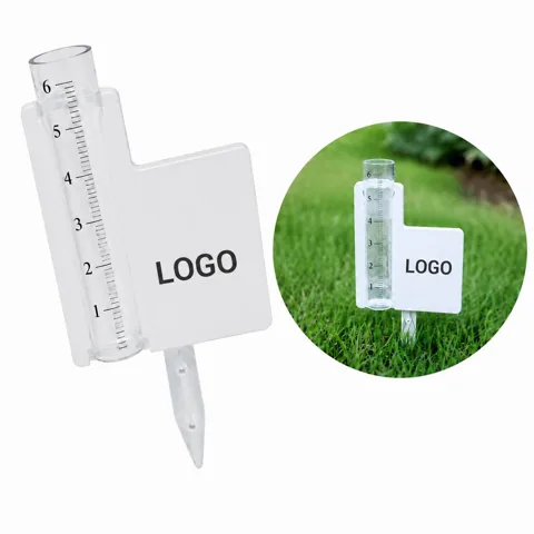 Oversized Jumbo Rain Gauge with Clear Measurement Tube
