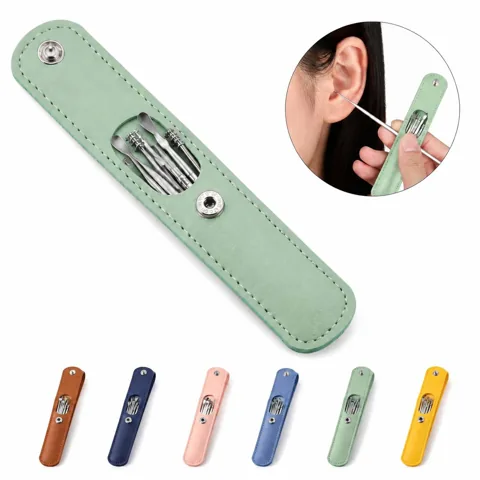 6-Piece Portable Earwax Removal Kit for Safe Travel Ear 2