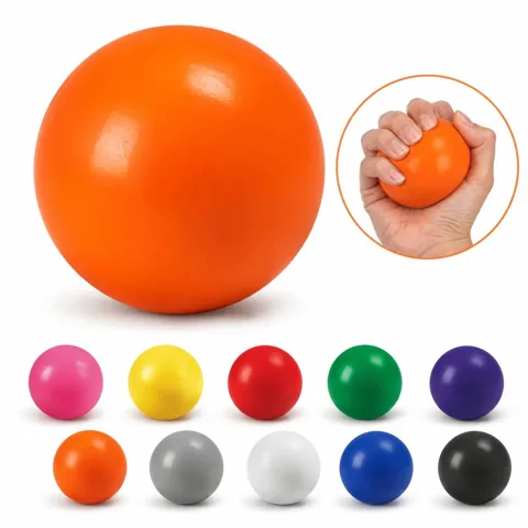 PU Squeeze Stress Ball Soft Durable Hand Therapy for Focus 2