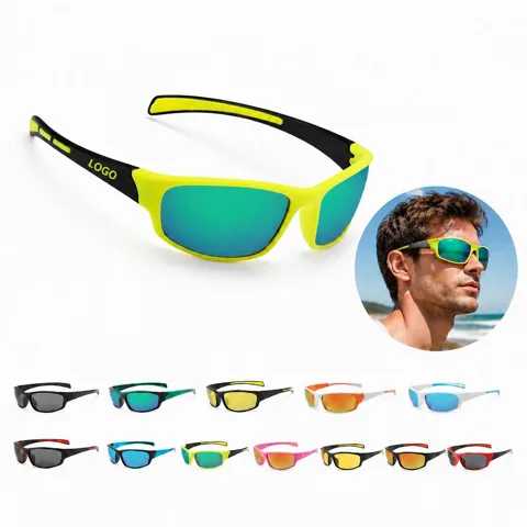 Polarized Sport Sunglasses for Motorcycle Driving UV400