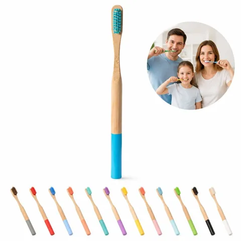 Eco-Friendly Bamboo Toothbrush for Adults with Soft Bristles 2