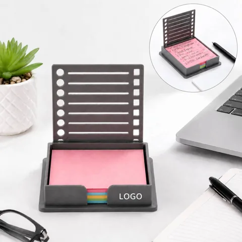 Stencil Sticky Note Dispenser with Built-in Shape Templates 1