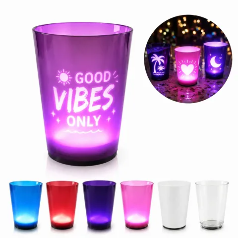 LED Auto Light-Up Wine Glass with Sensor Glow 2