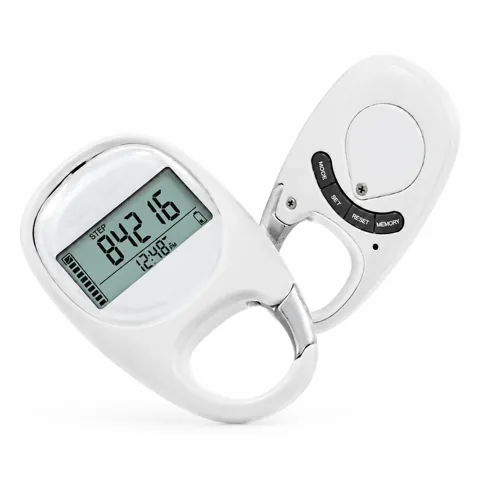 3D Pedometer with Clip - 7 Day Step, Distance & Calorie 2