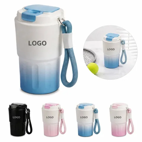 20 oz Stainless Steel Insulated Mug with Lid 1