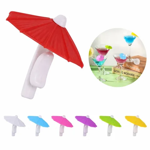 Reusable Silicone Wine Glass Markers, Unique Shapes for Everyday Use 2