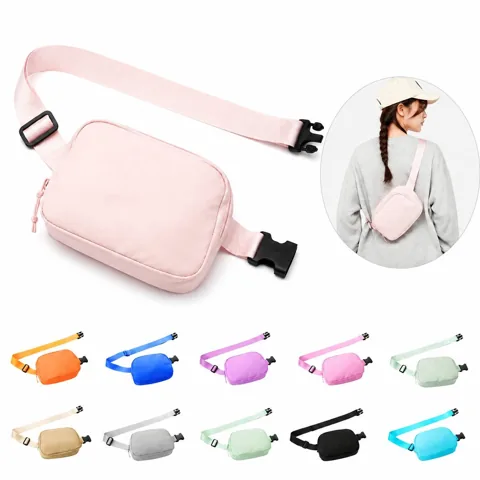 Oxford Waist Pack with Adjustable Strap and Multiple 2