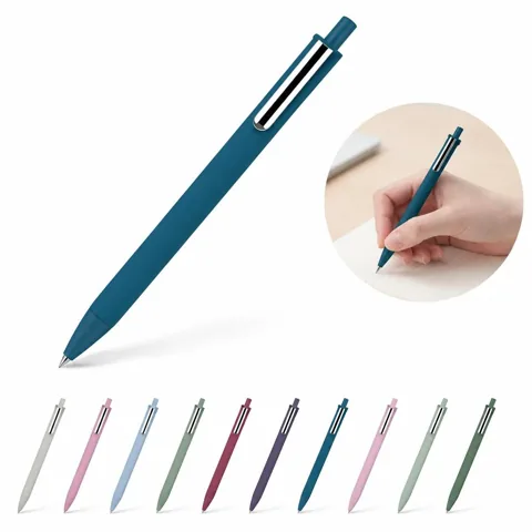 Slim Gel Pen with Metal Clip, Smooth Writing for Everyday 2