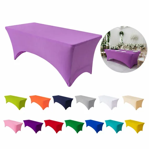 160 GSM Dye Sublimation Stretch Table Cover for 6ft Tables 2