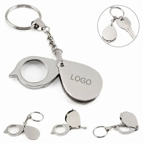 Folding Magnifying Glass, Handheld Optical Loupe for Everyday Use