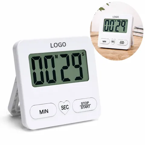 Kitchen Study LCD Timer with Countdown & Stopwatch Functions