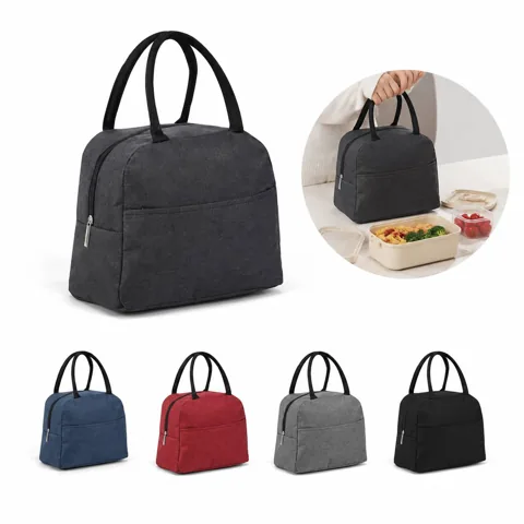 Insulated Oxford Lunch Bag with Thermal Lining for Work and More 2