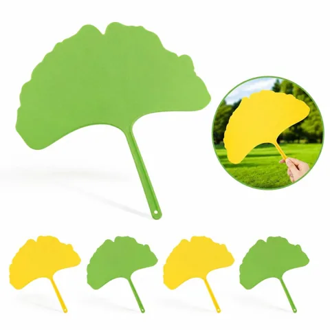 Ginkgo Leaf Cooling Handheld Fan 2