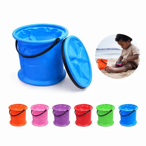Foldable Mini Waterproof Bucket for Camping, Gardening, 2