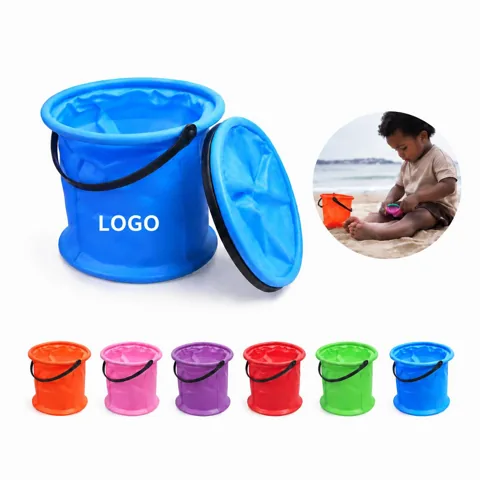 Foldable Mini Waterproof Bucket for Camping, Gardening,