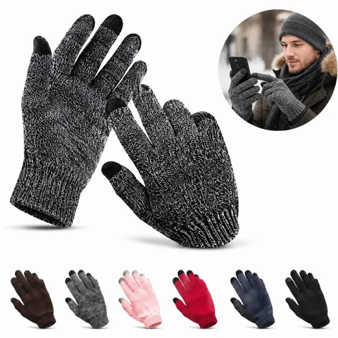 Tech Touchscreen Knitted Gloves for Smartphones & Tablets 2