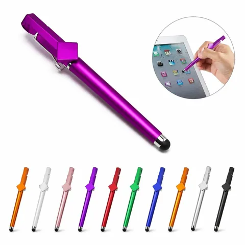 3-in-1 Phone Holder Stylus Pen with 2D Code Scanner 2