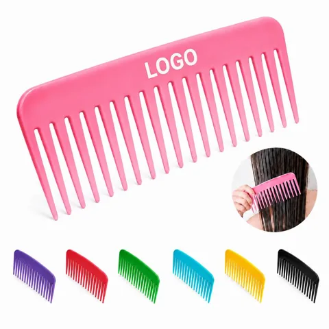 Wide-Tooth Detangling Comb for Thick Curly Hair