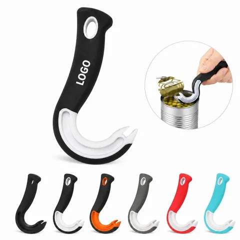 Side Cut Pop-up Ring Can Opener with Ergonomic Handle