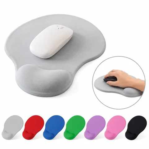 Custom Full Color Ergonomic Wrist Rest Mouse Pad with Added Functionality 2
