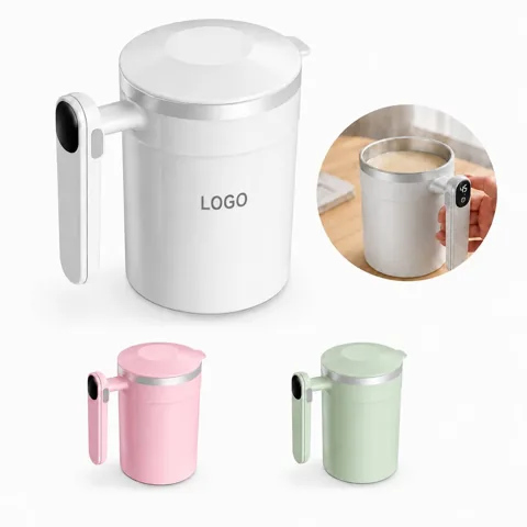 Portable Rechargeable Electric Silicone Coffee Mixer Cup 1