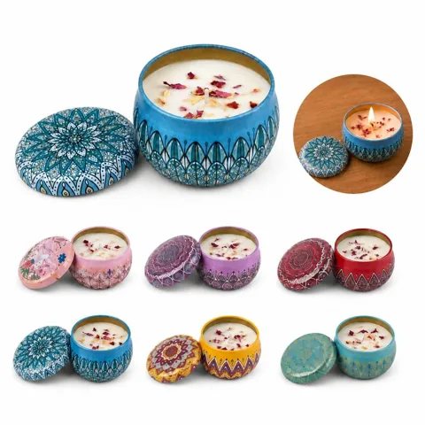 Lavender Soy Scented Candles for Relaxing Aroma Therapy 2